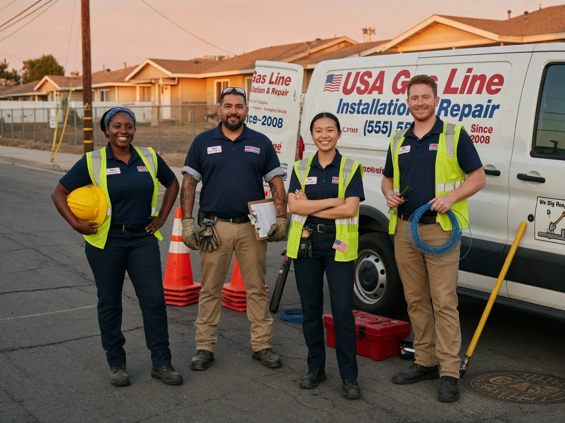 Gas Line Installation company in De Graff, OH